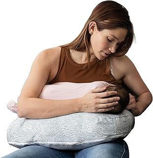 Boppy Nursing Pillow - Ergonomic Bottle & Breastfeeding Pillow with High...