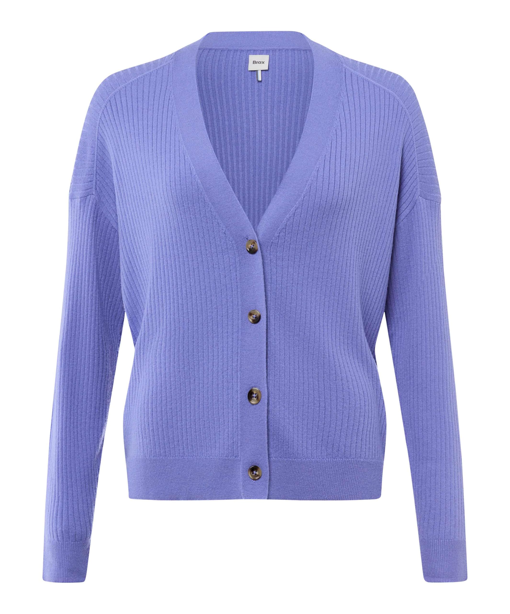 Brax Damen Style.anique Merino Viscose Rib Strickjacke (1er Pack)