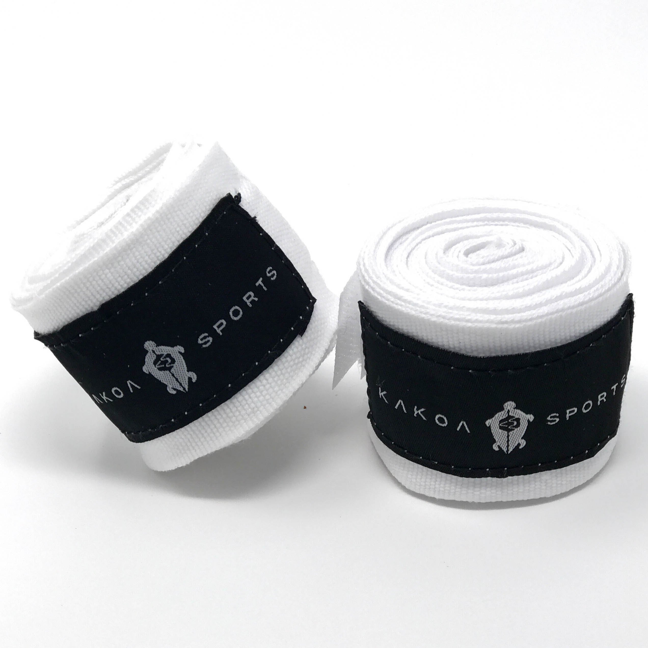 White Hand Wraps for Boxing Gloves Heavy Bag Wrist Wraps Mexican Style Stretchy Elastic Perfect for Boxing, Kickboxing, Muay Thai Handwraps, MMA Hand Wraps or Gym. for Men Women Or Kids