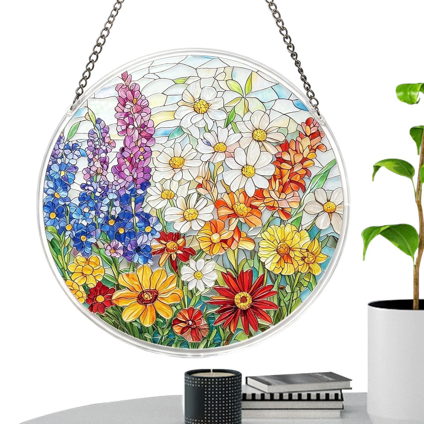 Attrape-décor acrylique contre les fenêtres vides, éclat pour votre intérieur
