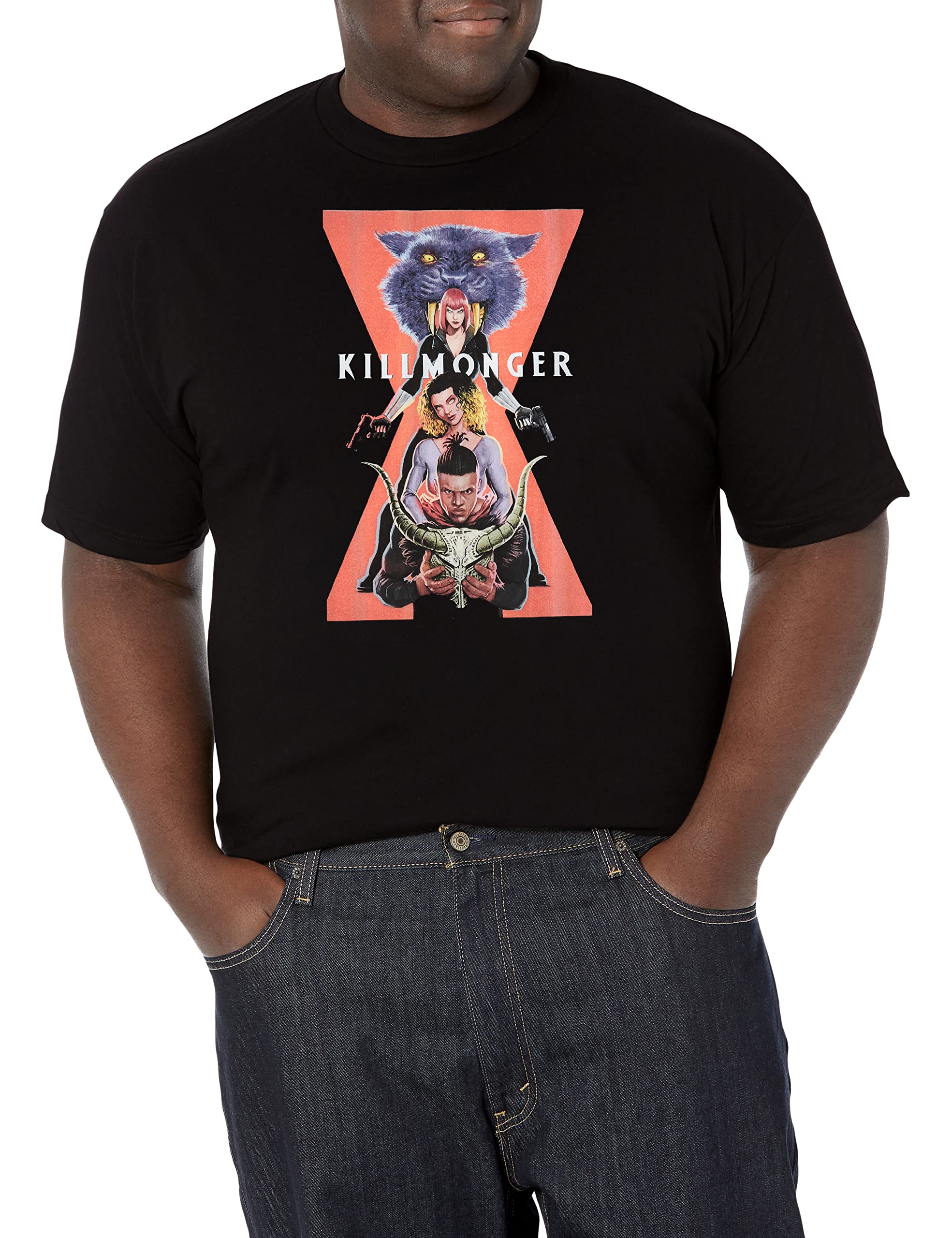 MarvelMen's Killmonger T-Shirt