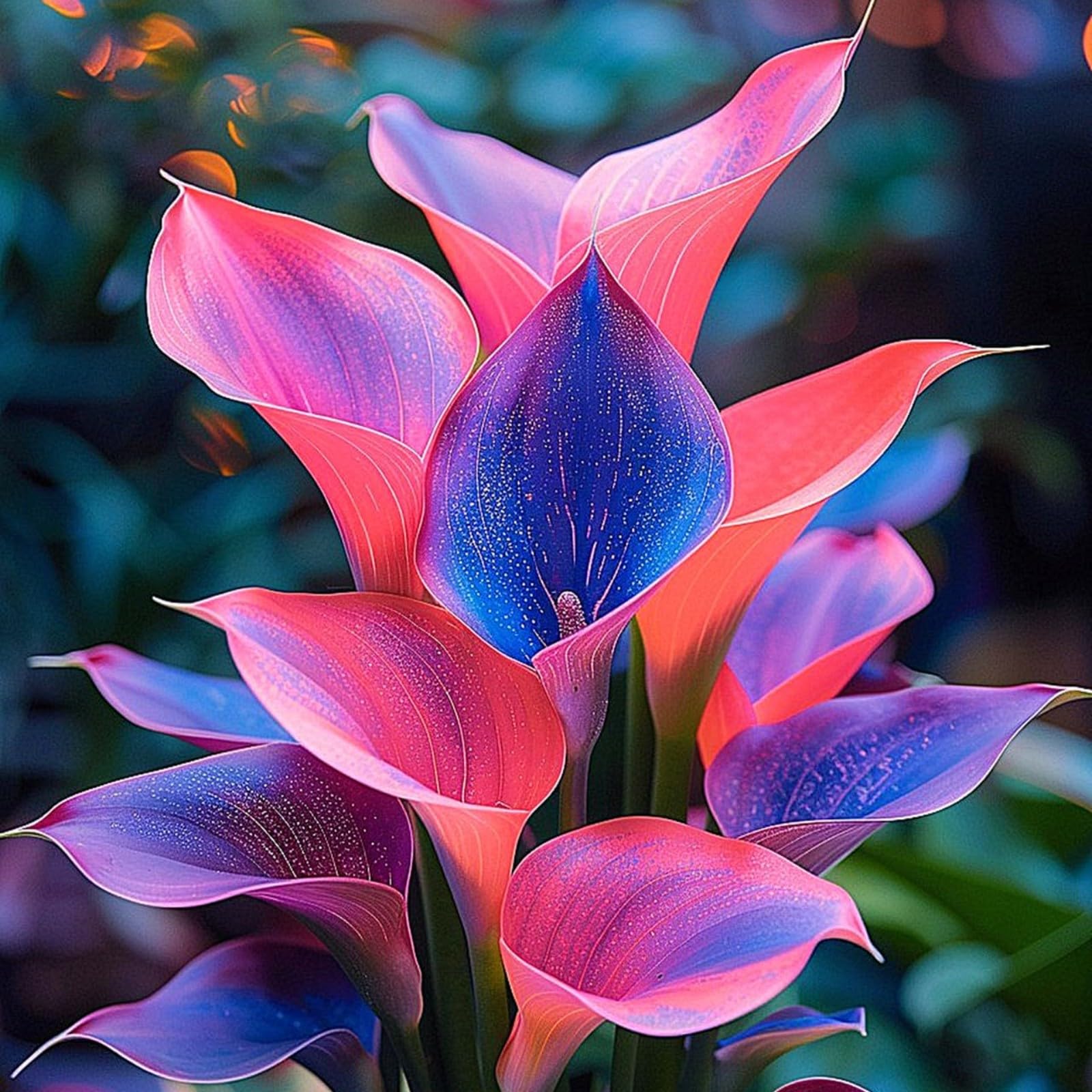 Excellent Calla Lily Bulbs for Planting Now UK Ornamental Perennial Easy Plant Cold-Resistant Display Greening Flower Natural Organic Good for Containers-4bulbs-H