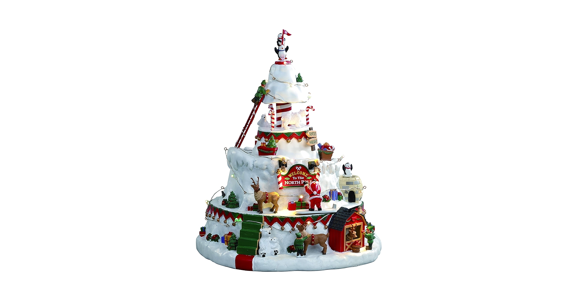 Amazon.com: Lemax 84348 Christmas North Pole Tower