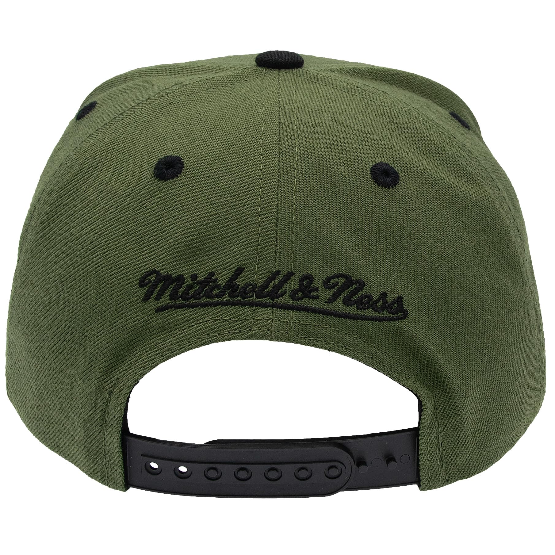Mitchell & Ness 2 Tone Box Logo - Gorra de béisbol Snapback con Visera Plana