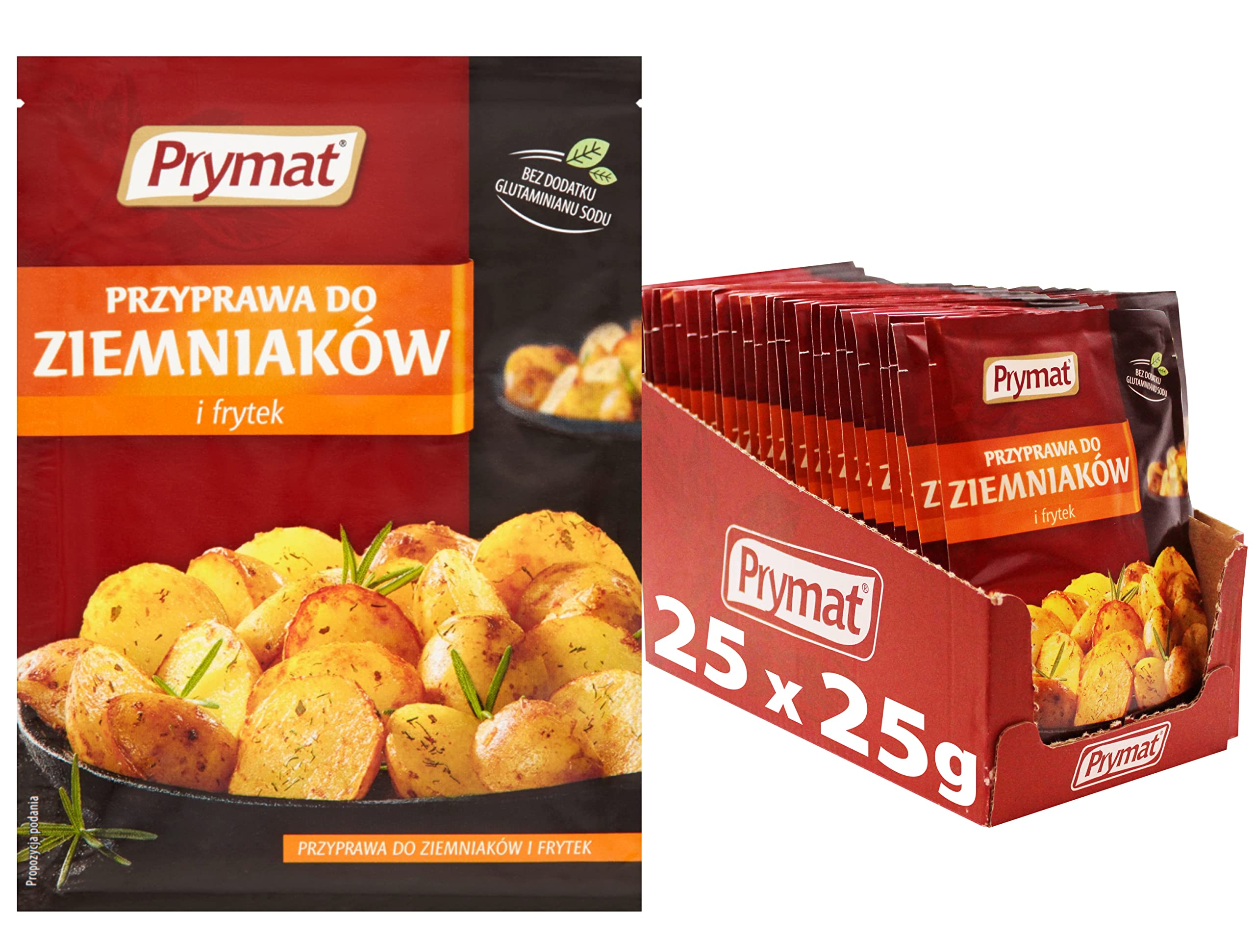 Prymat - Potato & Chips Seasoning, Blend of Herbs & Spices, 25g (Pack of 25)