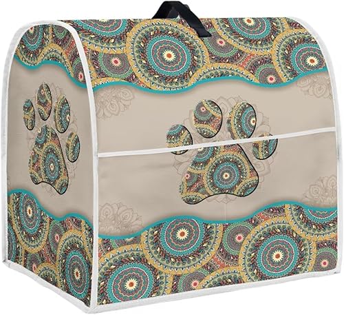 Hinthetall Fundas para batidora de pie de mariposa moradas compatibles con freidora de aire de 6 a 8 cuartos de galón, funda lavable a prueba de