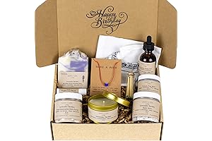 Premium Birthday Gift Baskets for Women: The Ultimate Relaxation Spa Gift Box (10-Piece Collection)
