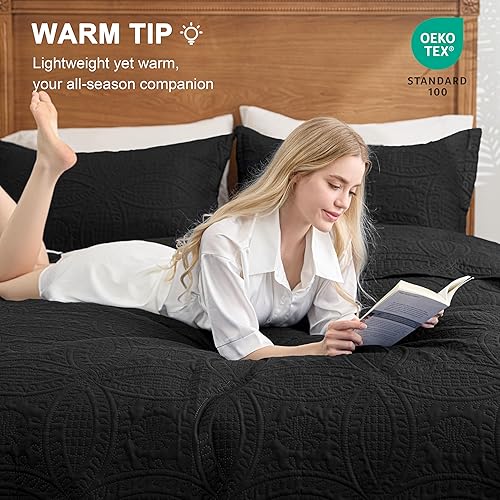 Miniatura 316 de Love's cabin - Juego de ropa de cama de tamaño California King, color beige, colcha ligera de verano con patrón de moneda, para todas las Moneda