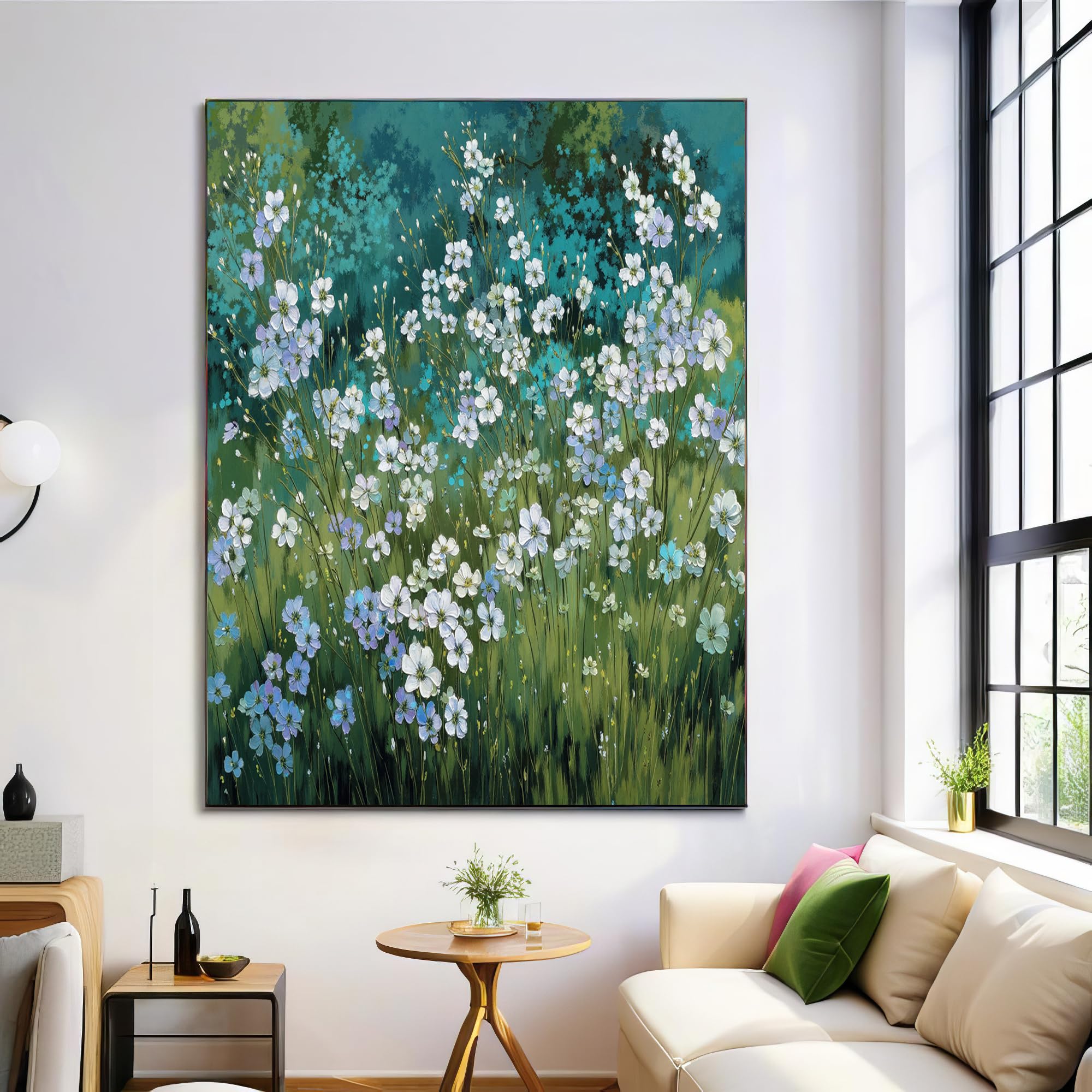 Impression plantes forestières sur toile d'art format géant - 8