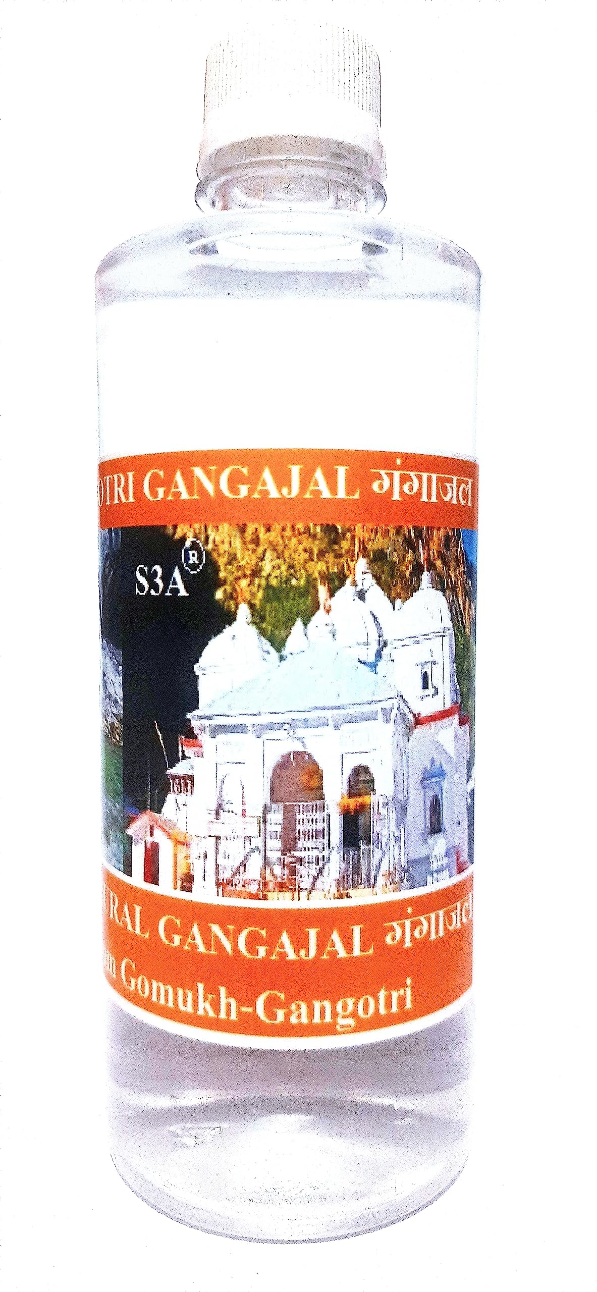 S3A Purest Gomukh-Gangotri Gangajal 500ml |Directly from Sacred Gomukh-Gangotri Valley| 10,300 feet Above Sea Level | Full of Himalayan Herbs & Minerals