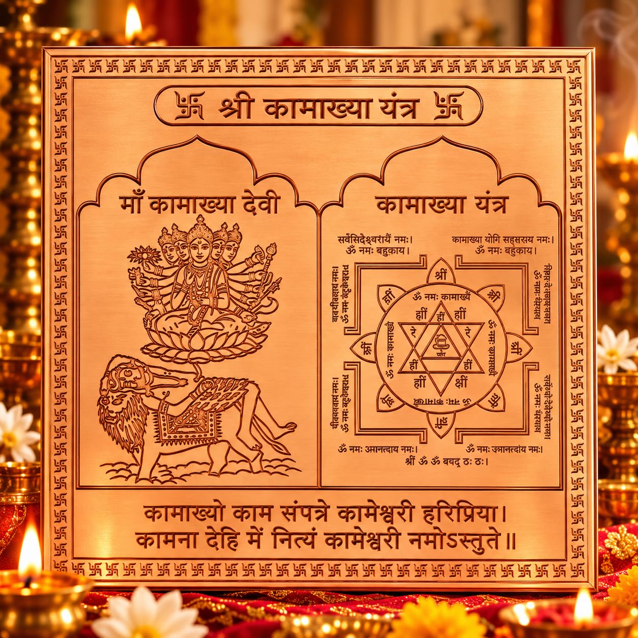 Copper Shiv Yantra - Spiritual Protection & Peace -20