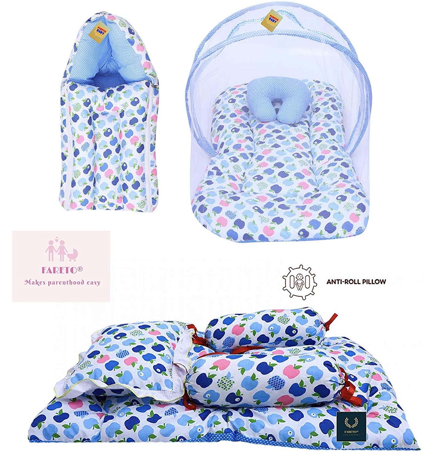 Infantbond 56 In 1 New Born Baby Complete Daily Items Combo(0-6 Months)(Apple) (Blue For Baby Boy), 1 Count 2 81qSTfTCaJL. SL1500