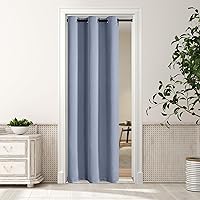 Vista 105 de MYSKY HOME - Cortinas opacas amarillas para sala de estar y dormitorio, cortinas de 84 pulgadas de largo, con ojales, cortinas de oscurecimiento