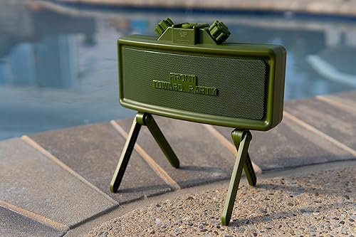 Miniatura 6 de Claymore - Altavoces Bluetooth portátiles | Sonido estéreo, altavoces, audio de alta fidelidad, impermeable, a prueba de polvo, a prueba de golpes,