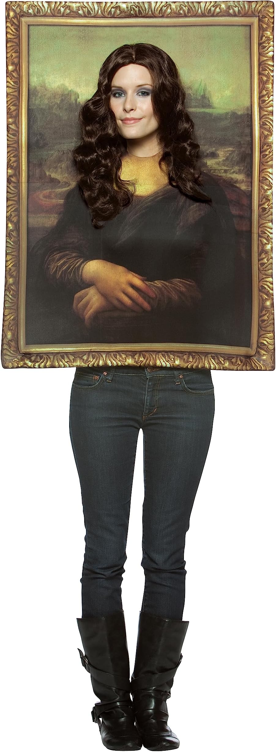 Rasta ImpostaRasta Imposta Mona Lisa - Photo Frame - Adult Fancy Dress Costume