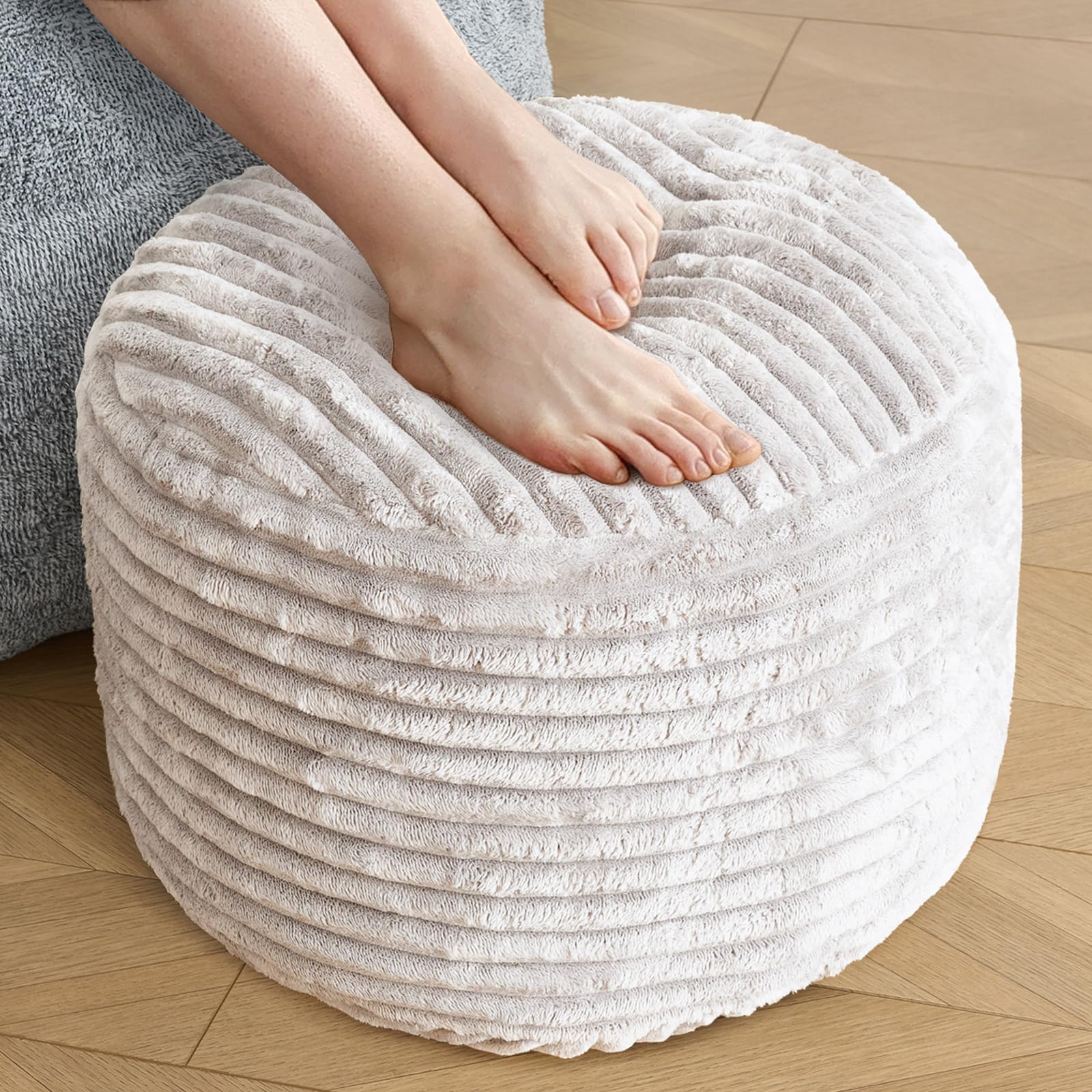 SHOUREN Corduroy Pouf