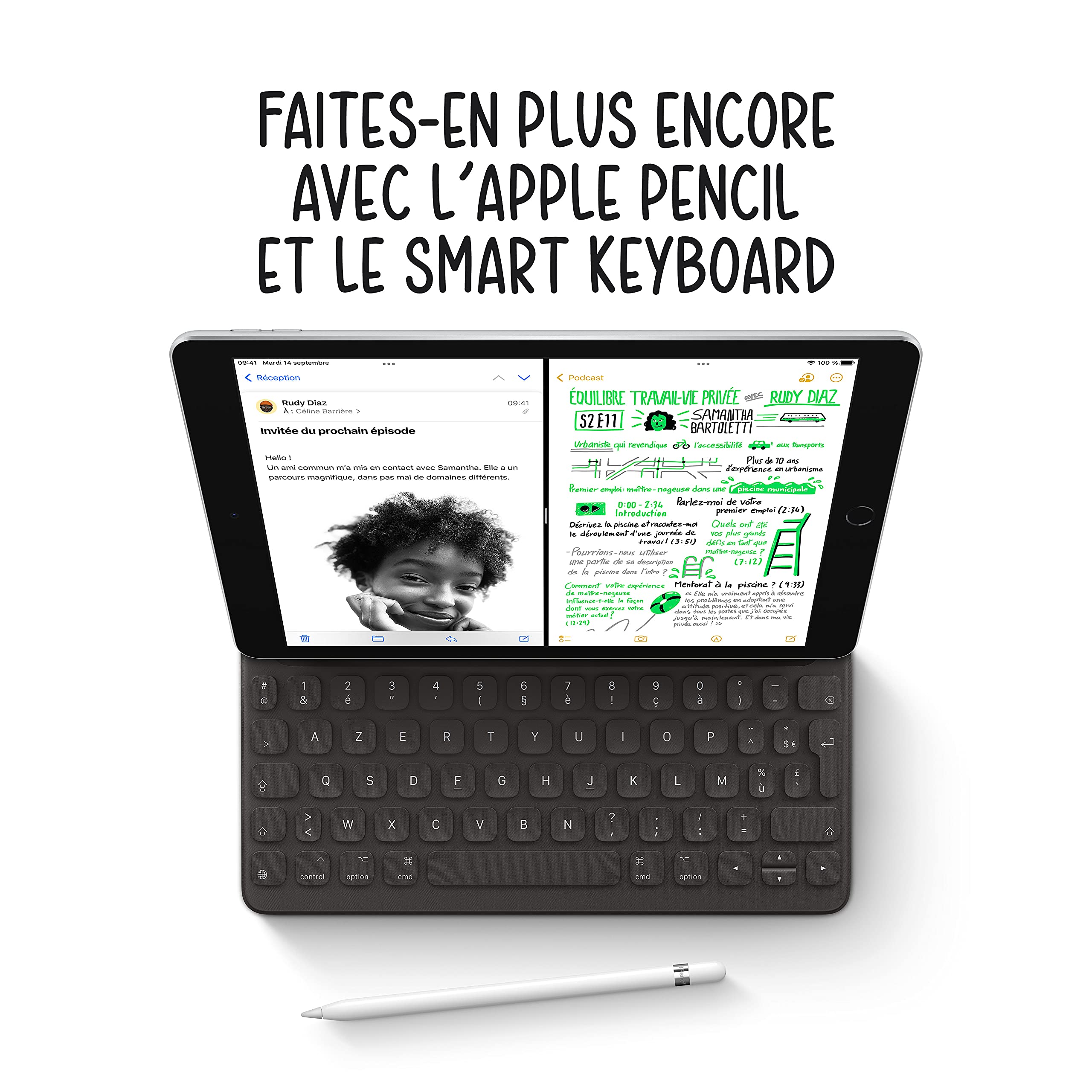 Apple iPad 10.2 cal Wi-Fi 256 Go Gris Sidéral Reconditionné