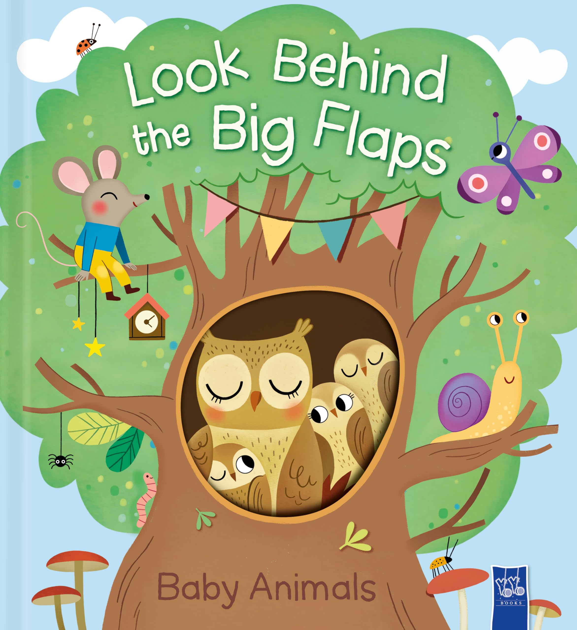 Look Behind the Big Flaps: Baby animals