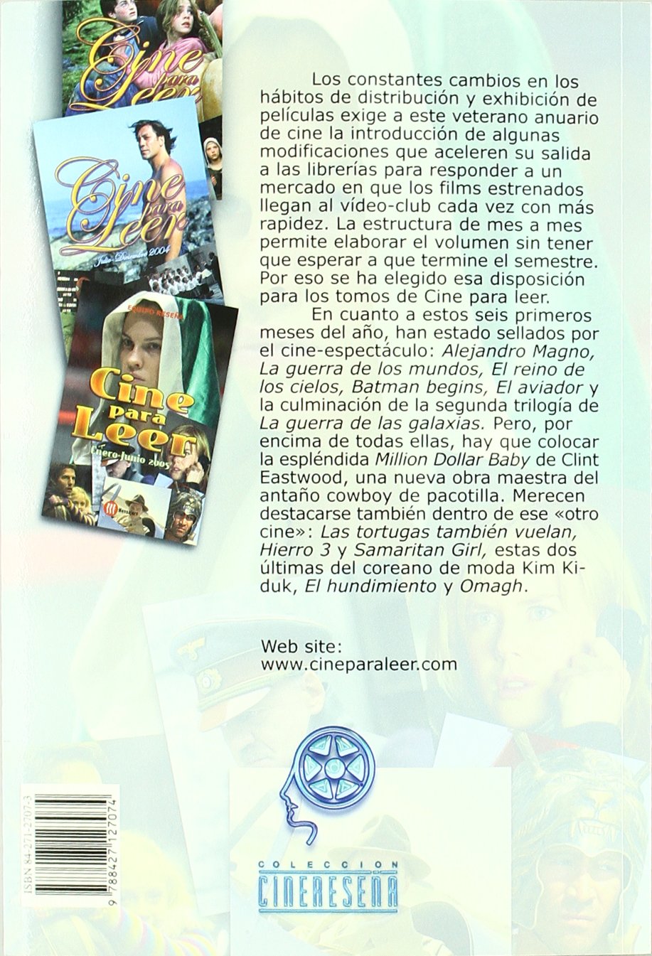 CINE PARA LEER 2005 ENERO-JUNIO