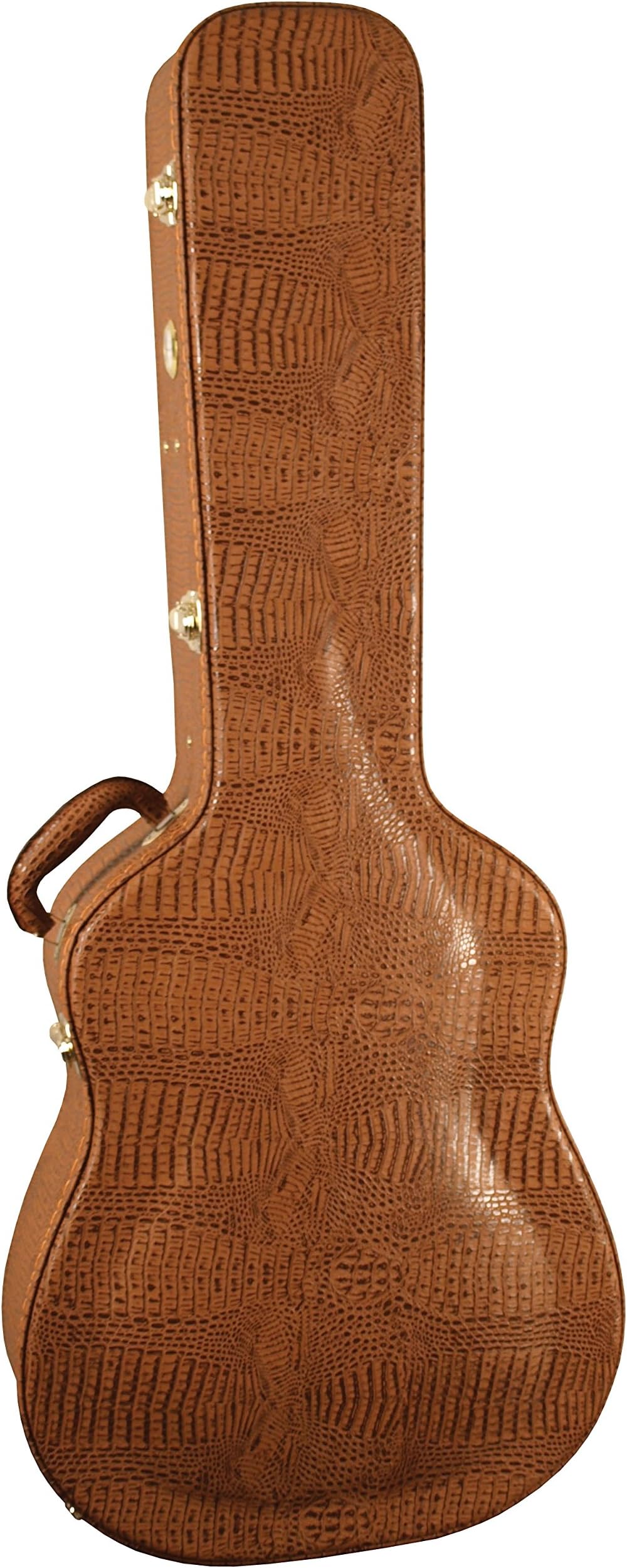 Stone Case CompanyStone Case Company ST-DAG Alligator Hardshell Fitted Dreadnaught Acoustic Guitar Case