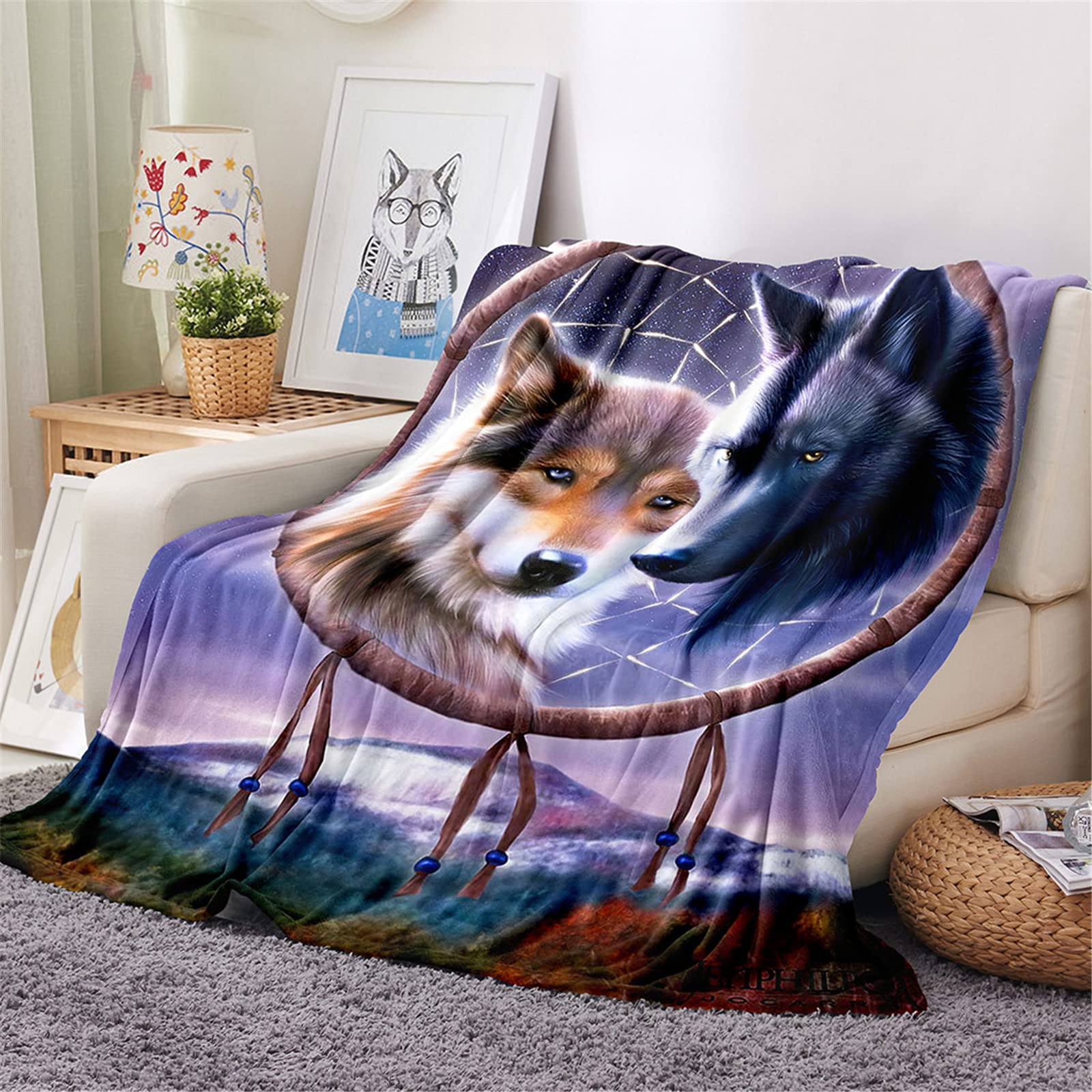 Couverture Jungle Pour Adultes Enfants - Plaid Animal En Flanelle Douce Et Confortable, Jeté Canapé, Couverture Polaire Pour Décoration Canapés Lit Ou Salon 130x150 Cm