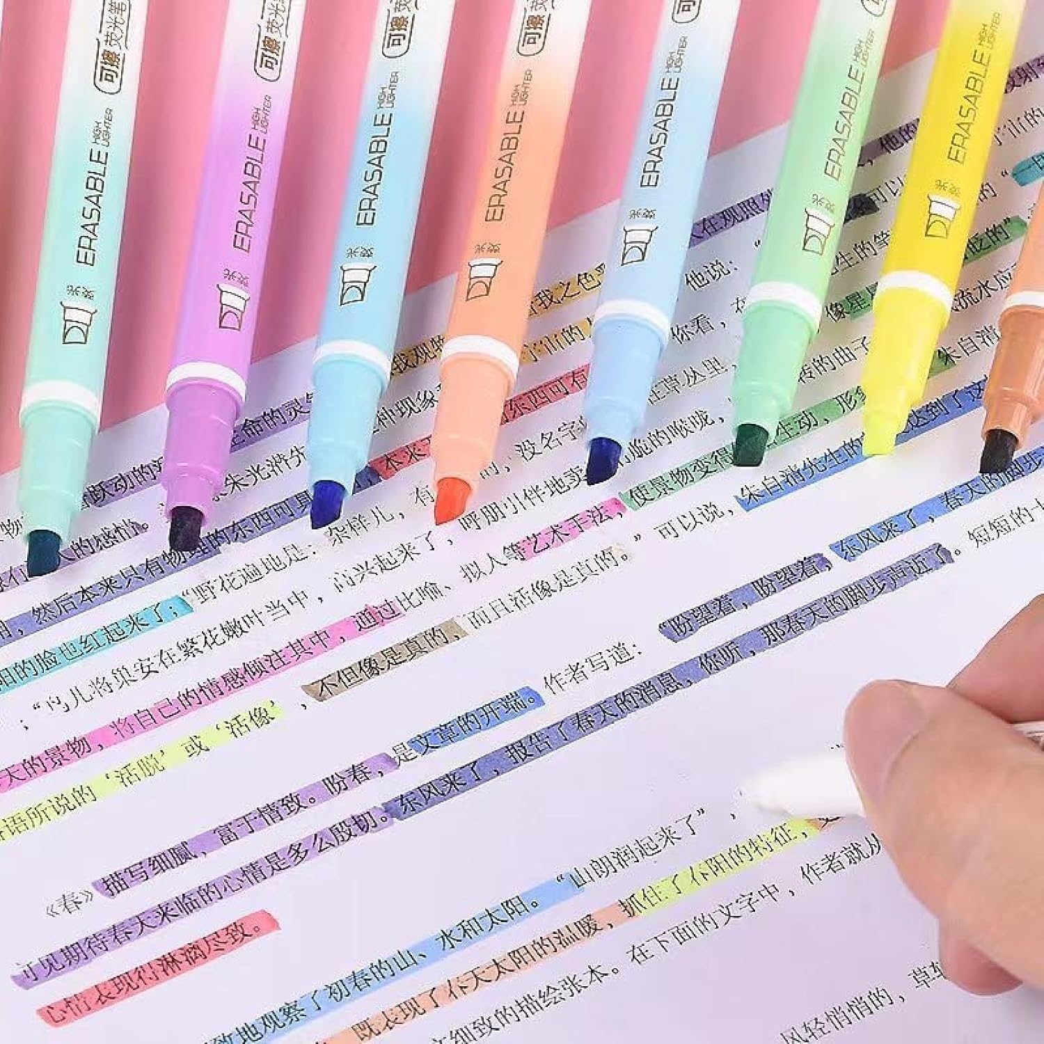 鉛筆12本セットと蛍光ペンセット Amazon.co.jp: 12色消せる蛍光ペンマーカーペン 蛍光ペン セット