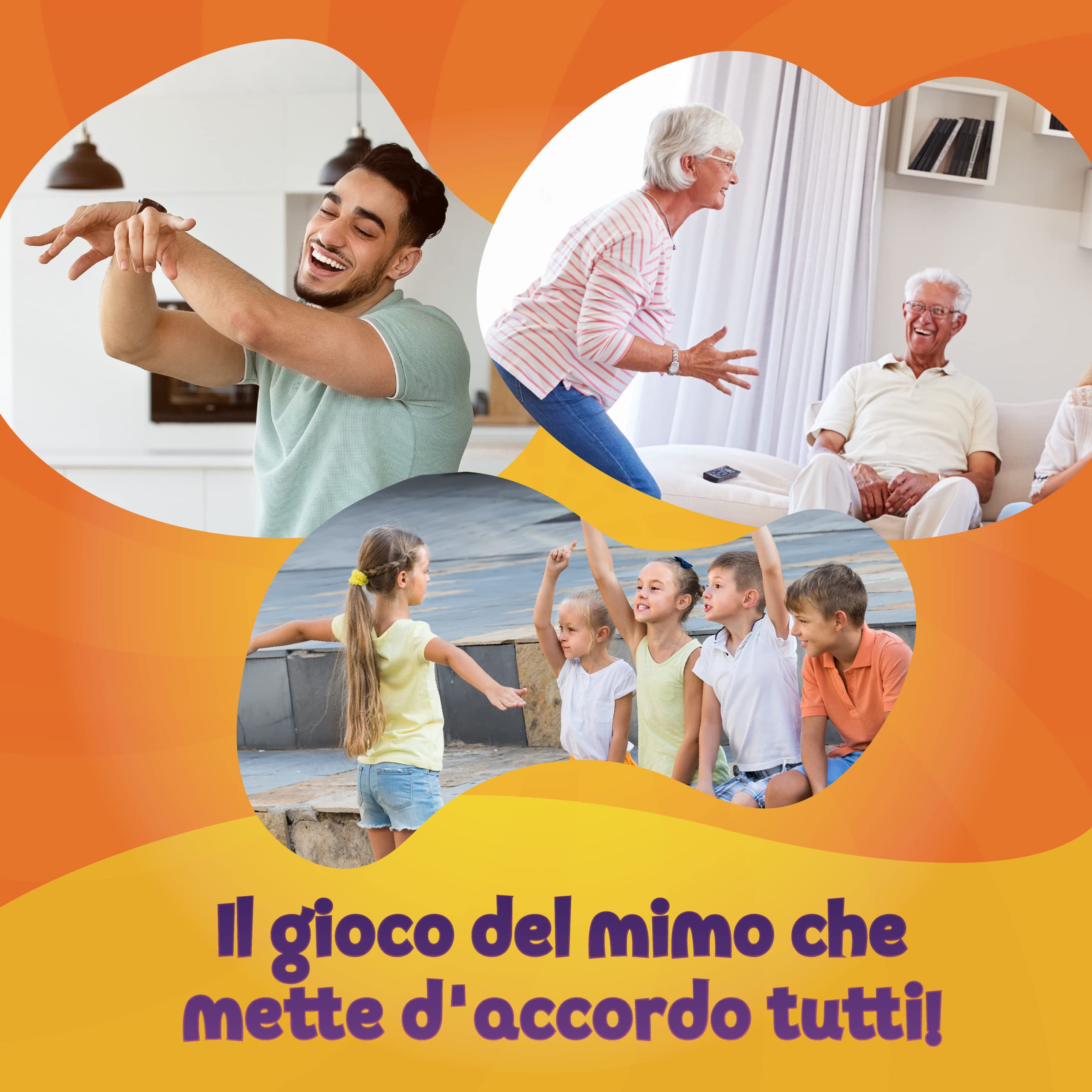 ZENAGAME Generazione Mimo, 120 Carte Da Gioco Per Bambini - 400 Mimi, 4-99 anni