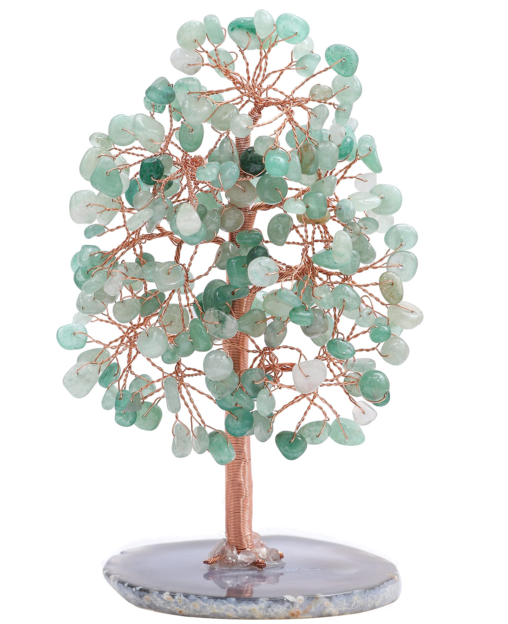 玉石盆栽置物 白玉 墨玉 瑪瑙 綠玉 Amazon.com: Zaicus 綠玉寶石樹附瑪瑙片晶石基銅線家居裝飾裝飾品風水