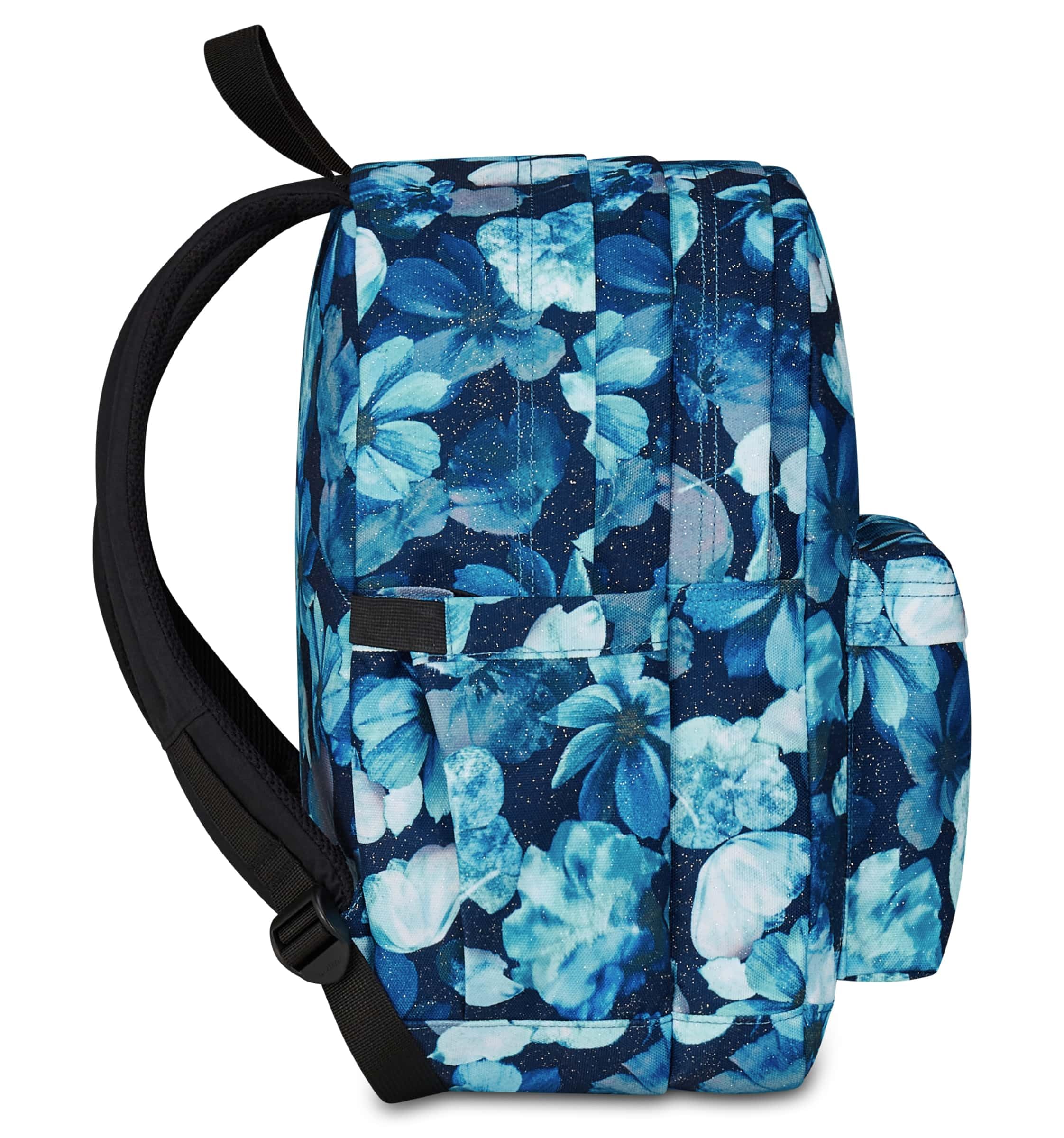 Invicta Zaino Scuola Lab Fantasy Shine, Blu, Doppio Scomparto Con Tasca per PC e Tasca per Borraccia, 27 lt, Scuola Media e Superiore, Zaino Ragazza