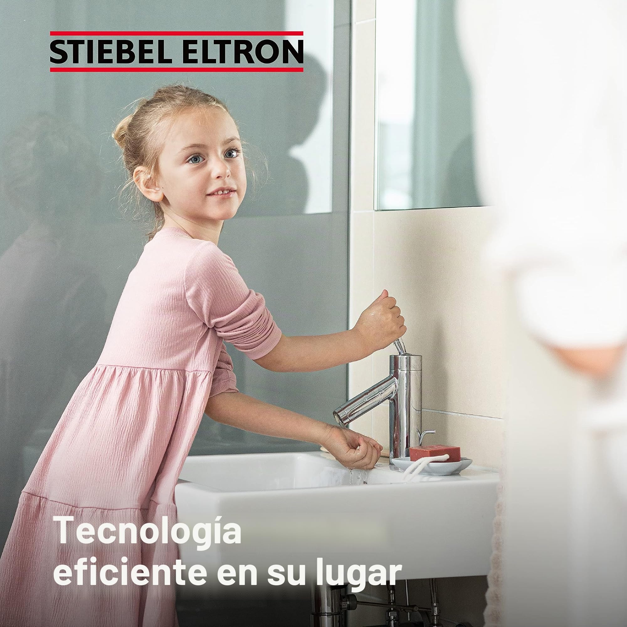 Stiebel Eltron 185411 - Calentador de agua eléctrico (3.5KW, 230V), color: blanco