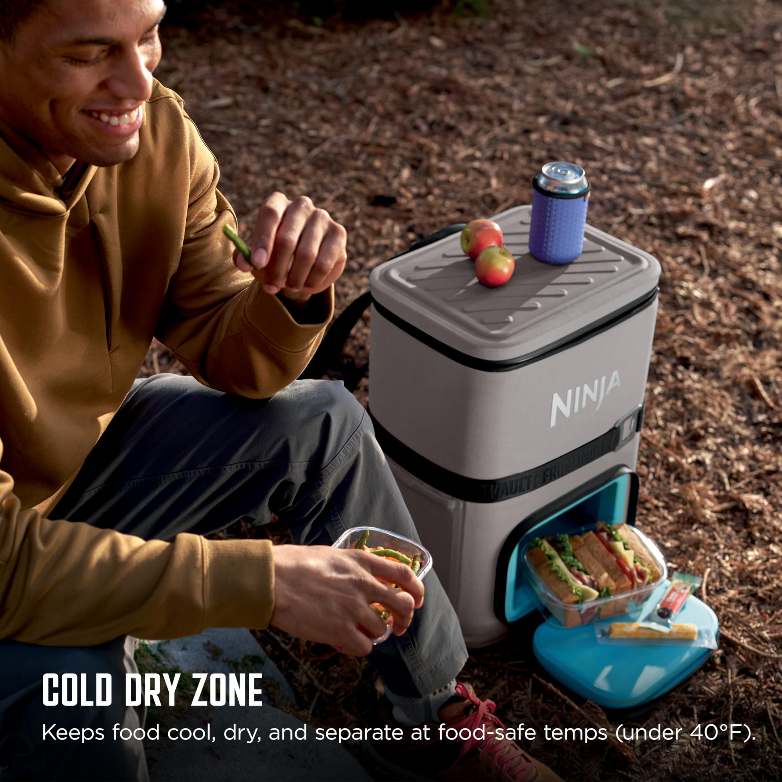 Amazon.com: Ninja FrostVault™ Go XL Soft Backpack Cooler, Dry