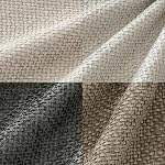 MIULEE Pack of 4 Couch Throw Pillow Covers 18x18 Inch Neutral Soft Decorative Chenille Pillow Covers Farmhouse Cushion Covers for Home Decor Sofa Bedroom Living Room