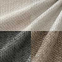 Vista 2 de MIULEE Pack of 4 Couch Throw Pillow Covers 18x18 Inch Neutral Soft Decorative Chenille Pillow Covers Farmhouse Boho Cushion Covers for Mid Century