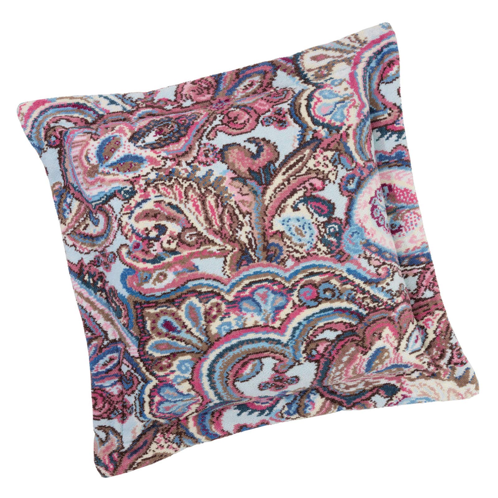 Feiler Maharani Sky Chenille Pillow - Multi Color, 40 x 40 cm