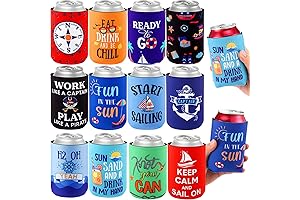 Dandat 24 Nautical Beverage Cooler Sleeves
