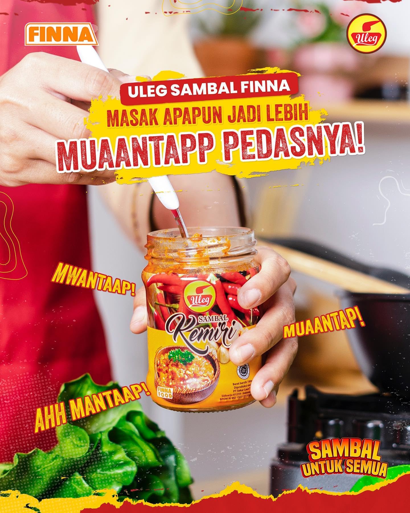 Amazon | Uleg ウレグ Sambal Kemiri サンバル クミリ 180g 海外直送品
