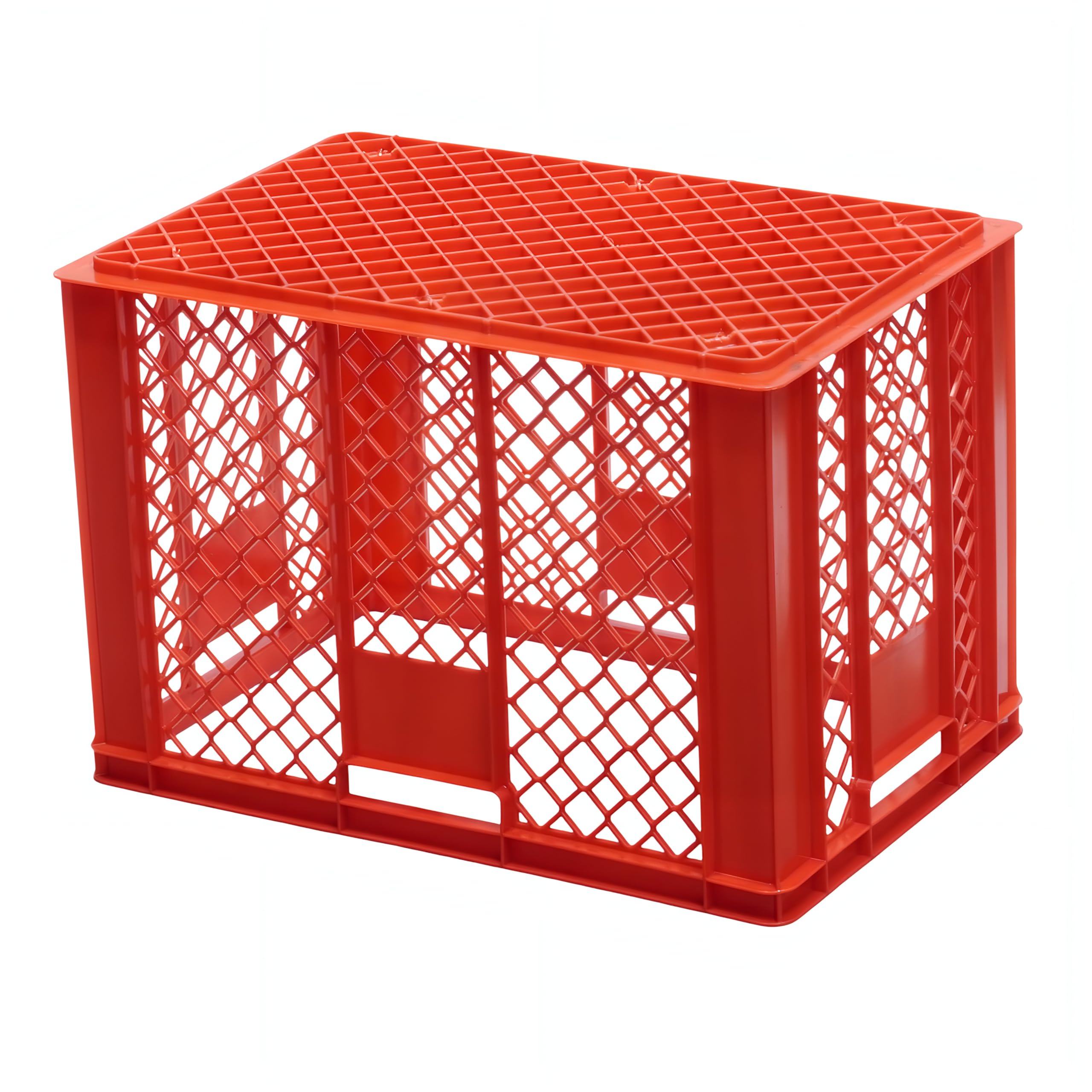Logiplast 2 Stück Bäckerkisten Brotkisten 600 x 400 x 410 mm in Rot
