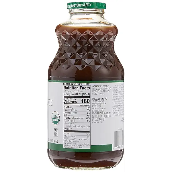 RW KNUDSEN Organic Prune Juice, 32 FZ (Pack of 5) 2
