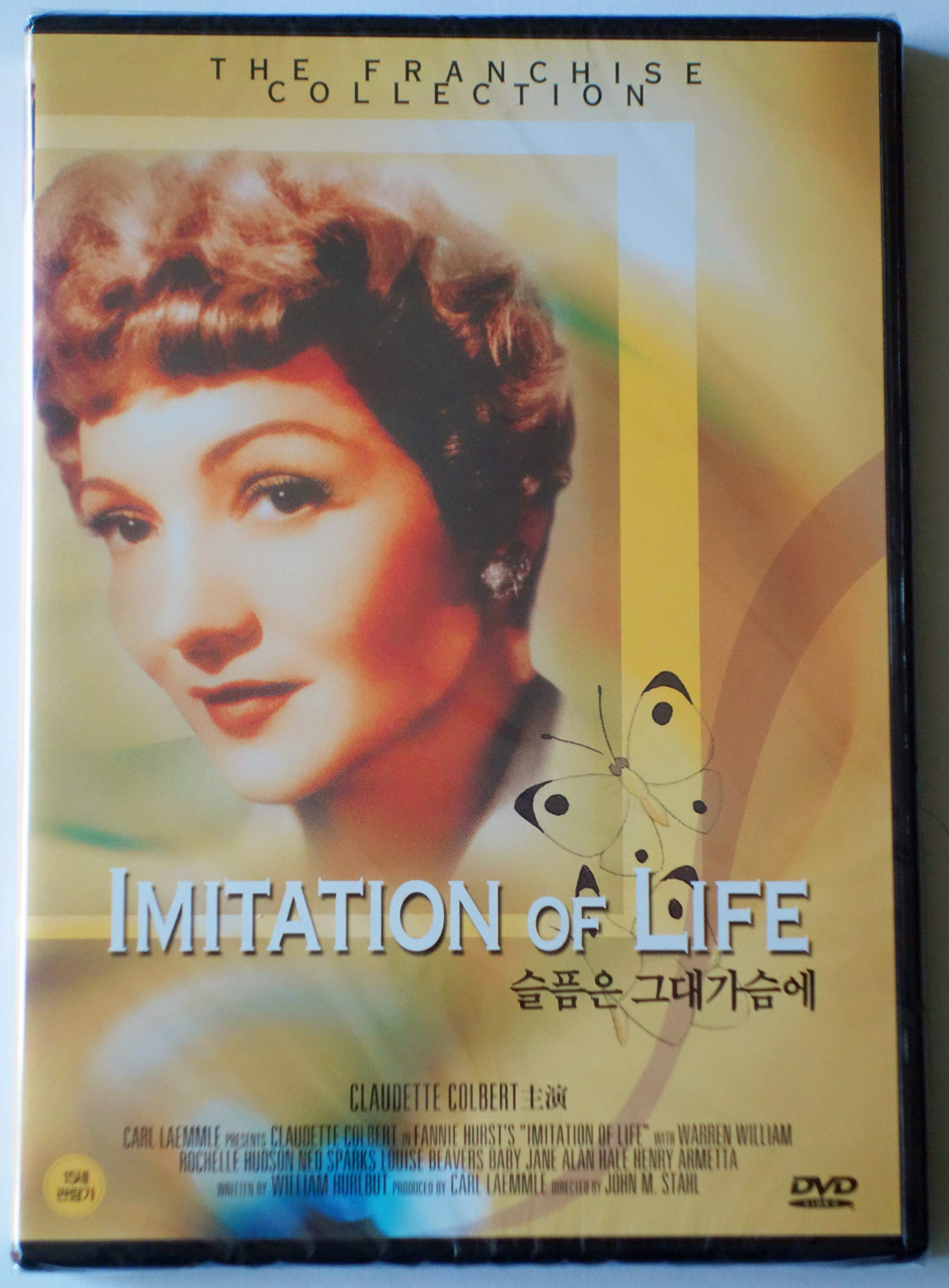 IMITATION OF LIFE ( 1934 ) { import } PLAYS UK REGION 2 with Claudette Colbert by douglas sirk [video game]