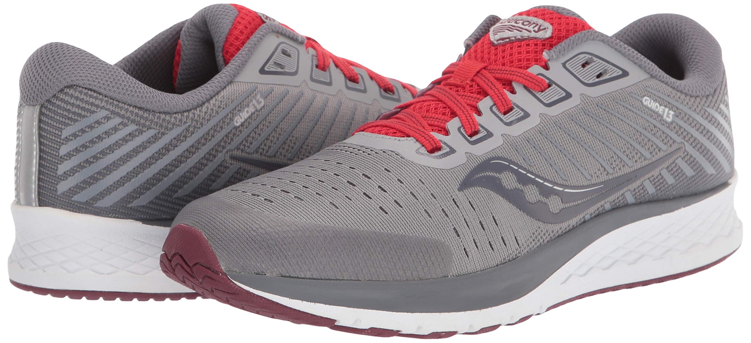 Saucony Unisex-Child Guide 13 Sneaker; SIZE- 6