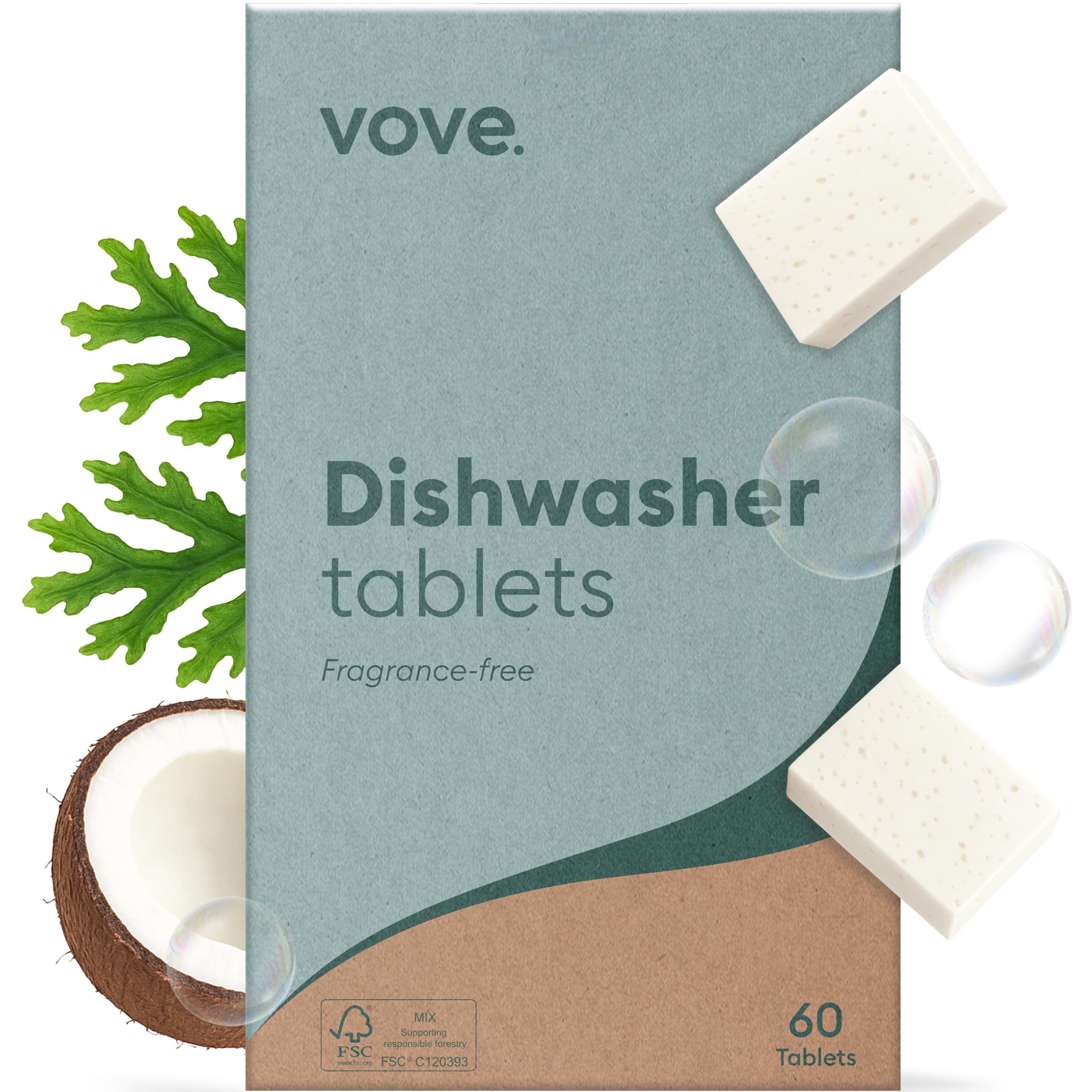Vove Plastic-Free Dishwasher Blocs