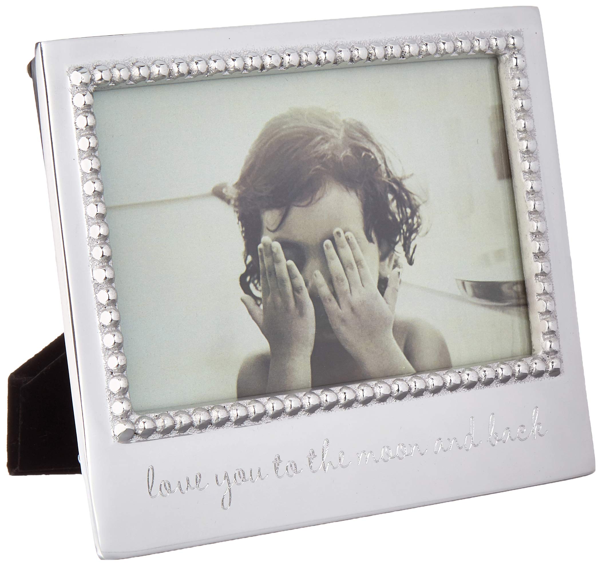 Mariposa 3906MN Yatay Resim Çerçevesi, 6.75 "x 1" x 5.75", Gümüş