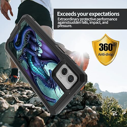 Miniatura 10 de Rossy Funda para teléfono Motorola Moto G Stylus 5G 2023 con patrón de torre Eiffel de París rosa para mujeres y hombres, híbrida de doble capa,