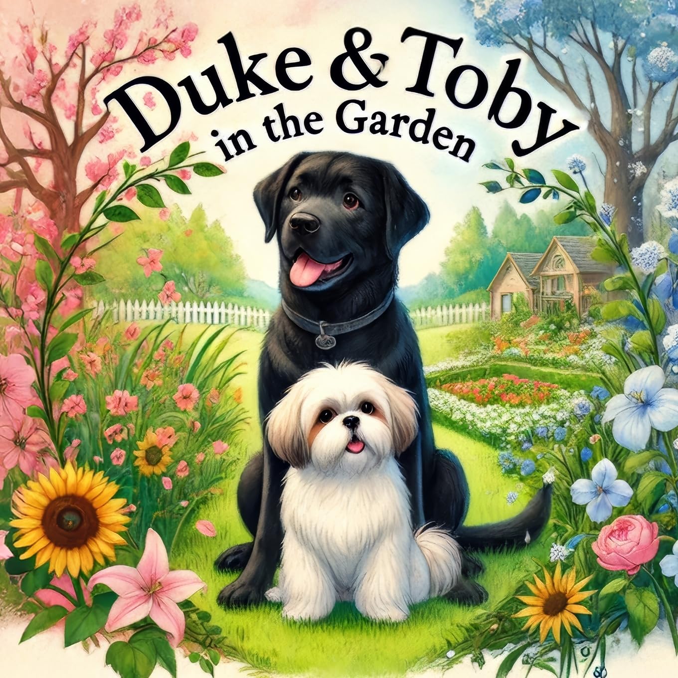Duke and Toby In The Garden: A Heartwarming Tale of Friendship, Nature, and the Joys of Gardening (Brothers Forever)