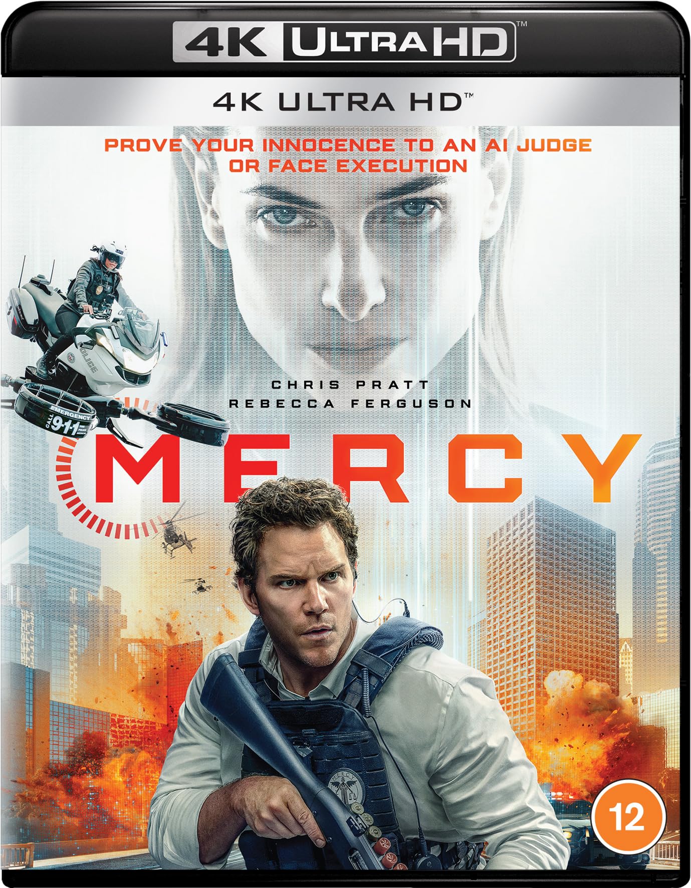4K UHD BLU-RAY   MERCY    BRAND NEW SEALED UK STOCK
