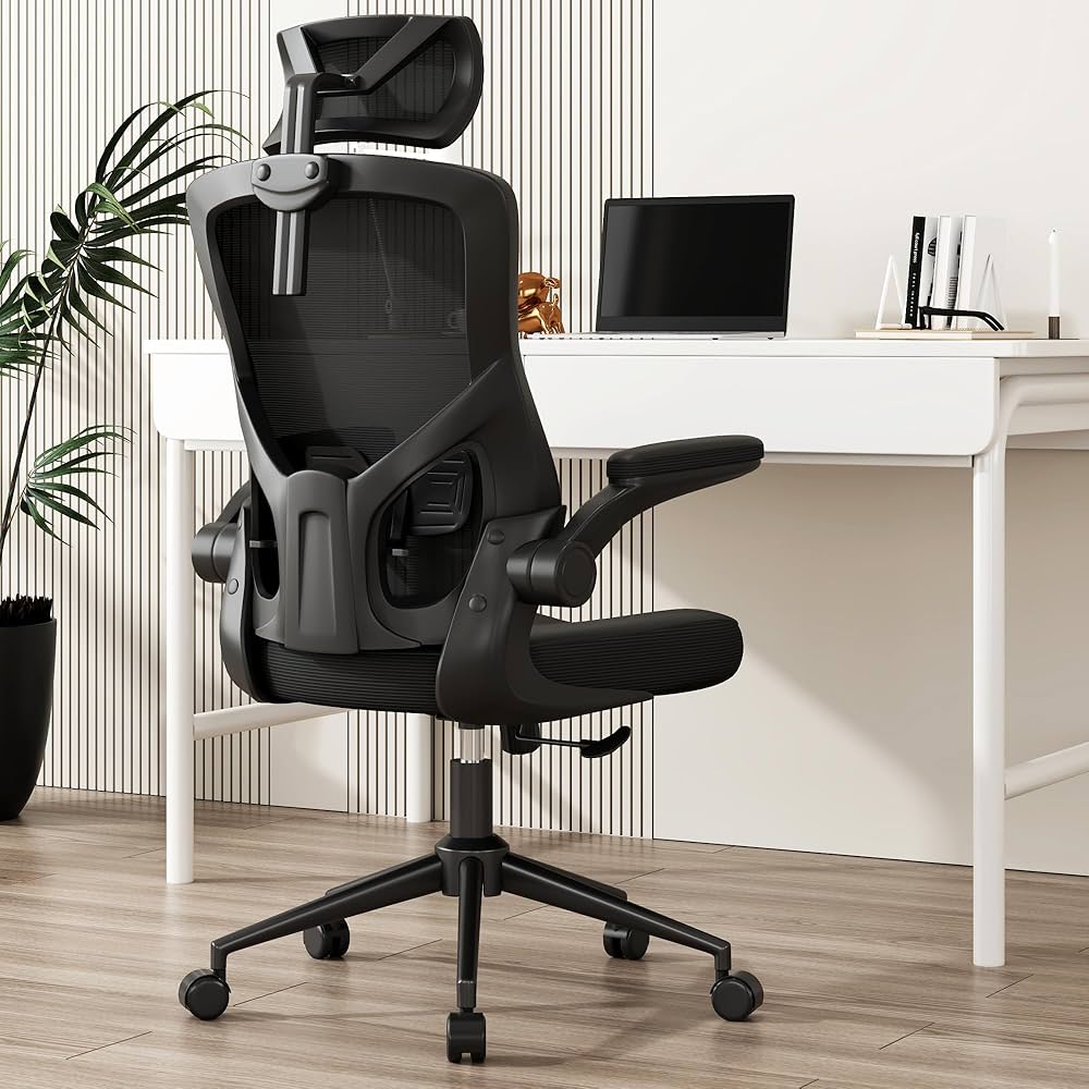 ナーセット　crash gate ABOCK DESK CHAIR HOMCOM Mesh Office Chair with 3D Armrest, High Back Desk