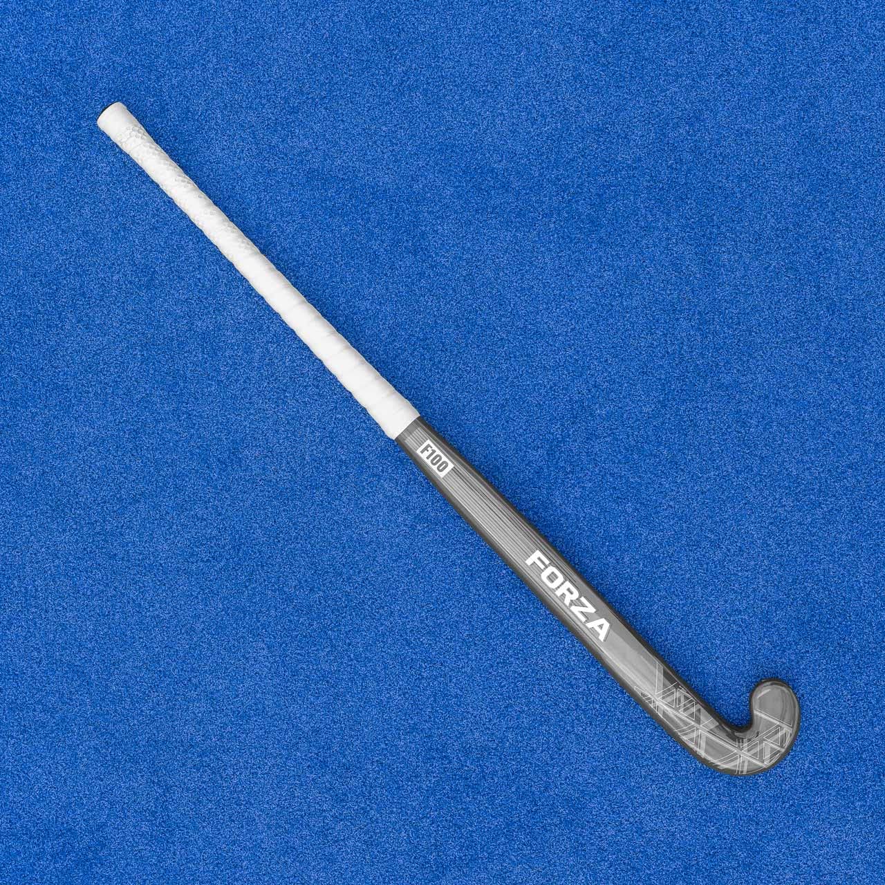FORZA Mazza da Hockey F100-100% in Fibra di Vetro con Arco Medio