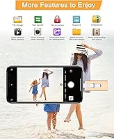Vista 4 de 256GB USB Flash Drive for Phone and Pad, Photo Stick High Speed External USB Thumb Drives Photo Storage Memory Stick for Save More Photos and Videos