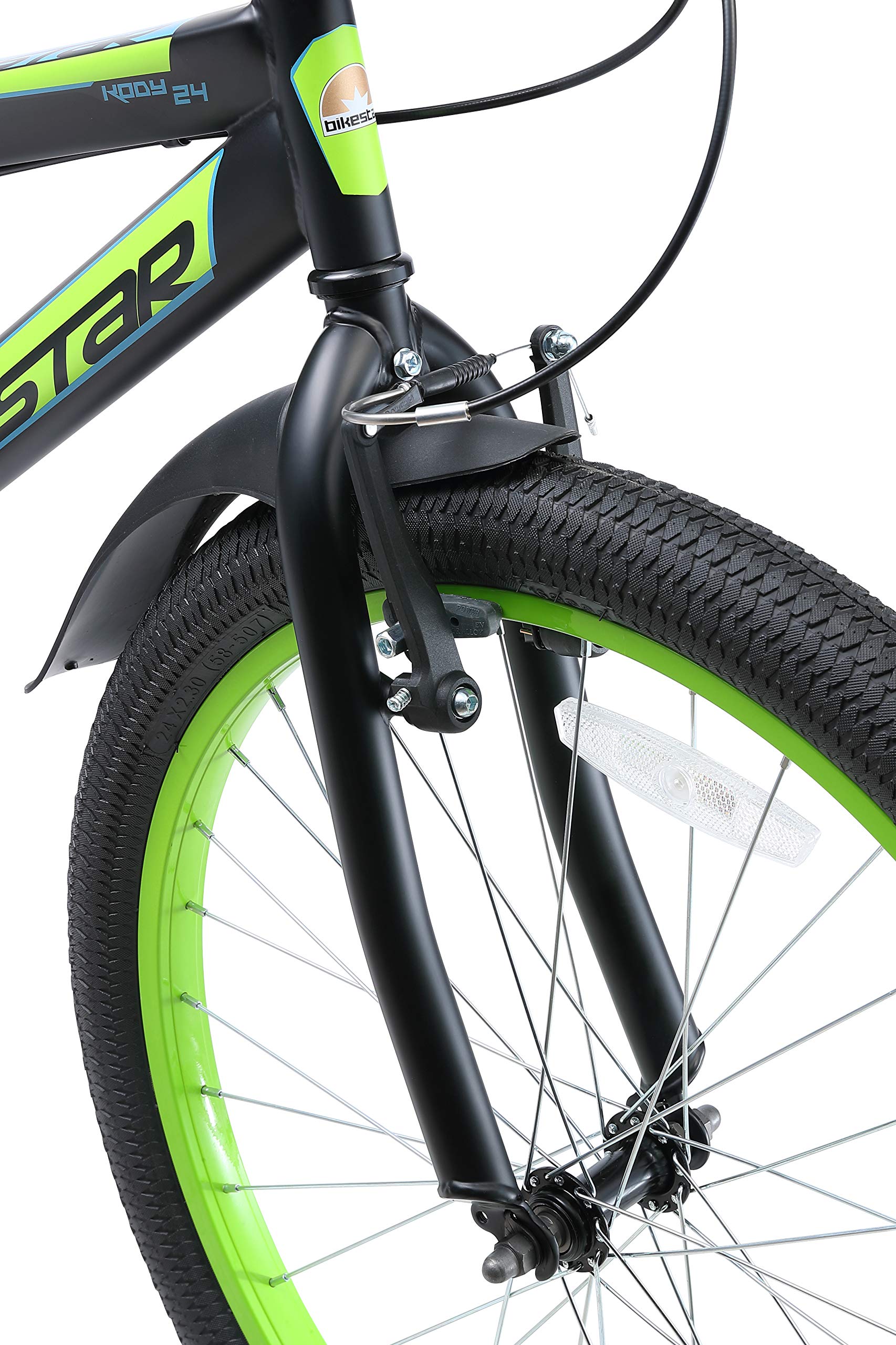 BIKESTAR Bicicleta Infantil 24 Pulgadas Montaña para Niños y Niñas a Partir de 10 Años