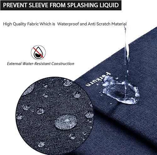 Miniatura 2 de Ferkurn Funda para computadora portátil para mujeres y hombres, compatible con HP Envy Pavilion OmenLG GramMSIDell Inspiron XPSLenovoAcer, maletín